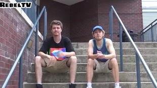 街头恶作剧吃瓜路人,吃瓜路人见证的欢乐瞬间